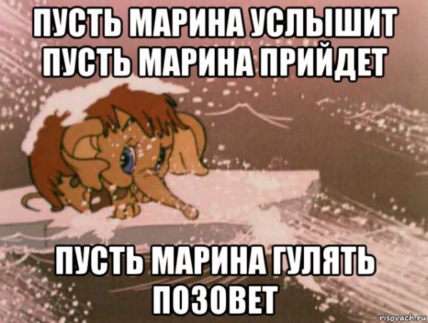 Приколы про Марину
