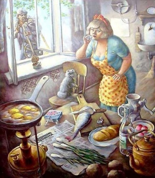 Борис Виткевич художник картины