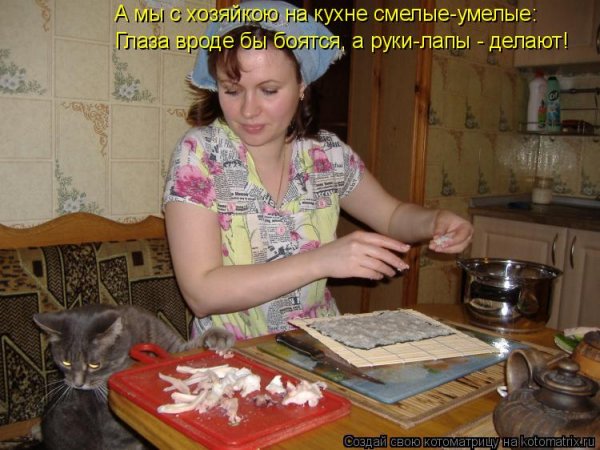 Хозяйка прикол
