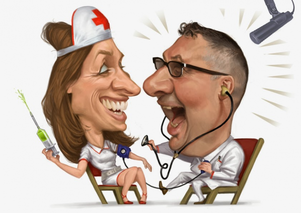 Карикатуры на медиков