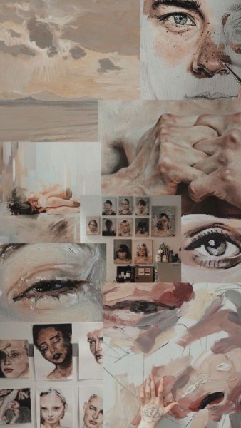 Эстетика рисования коллаж