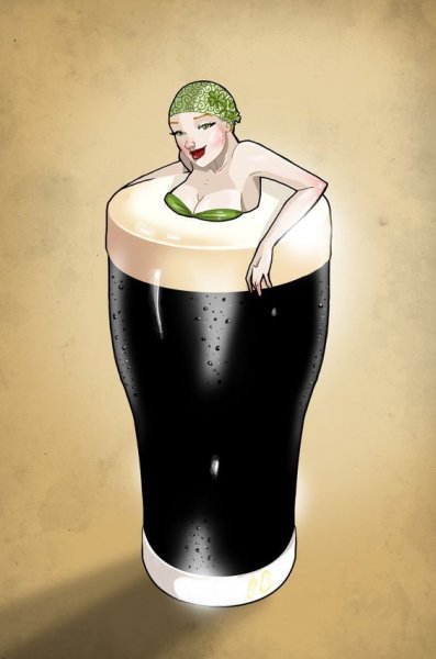 Пиво карикатура