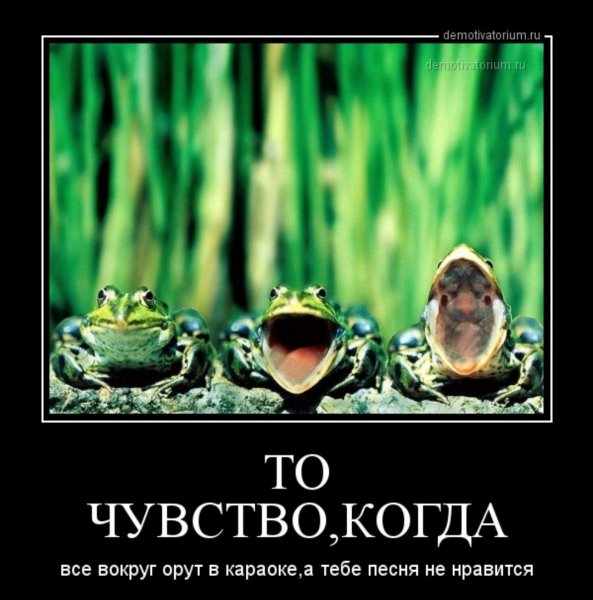 Шутки про караоке