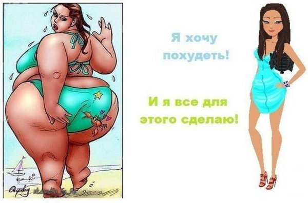 Прикольная мотивация для похудения
