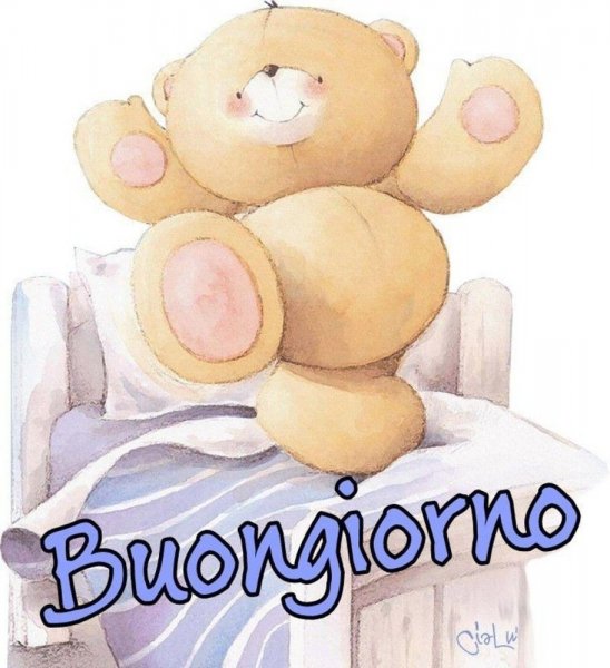 Buongiorno! Bear