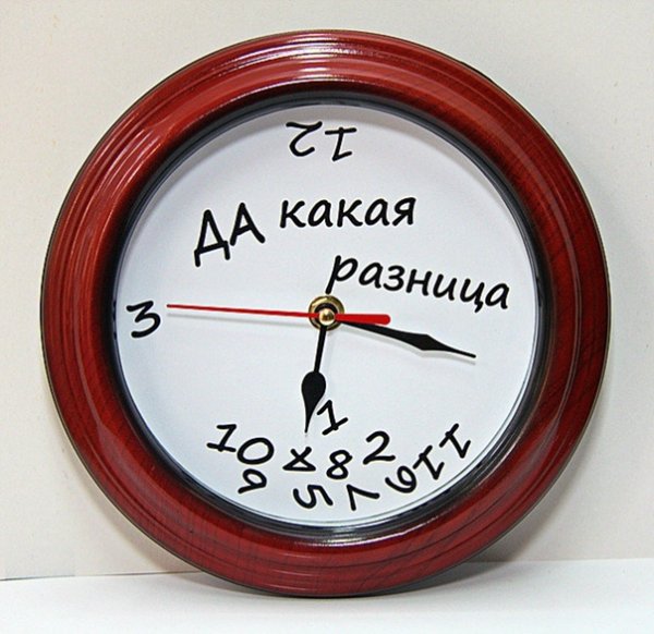 Часы шуточные