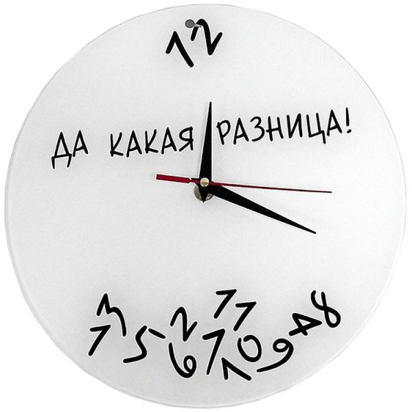 Забавные настенные часы