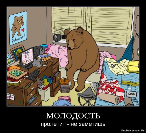 Эх молодежь демотиватор