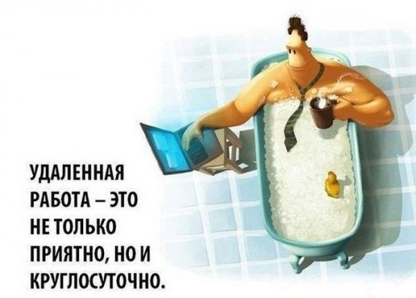 Удаленная работа прикол