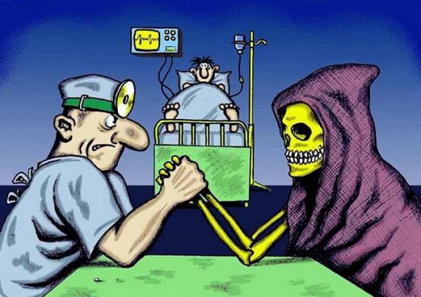 Анестезиолог карикатура