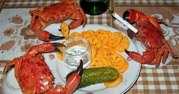 Веселый краб