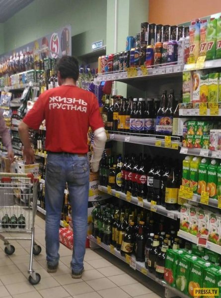 Грузчик в Пятерочке