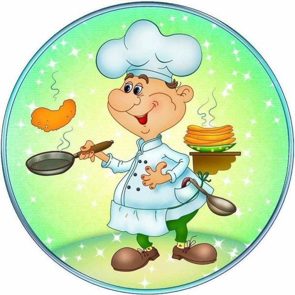 Повар рисунок