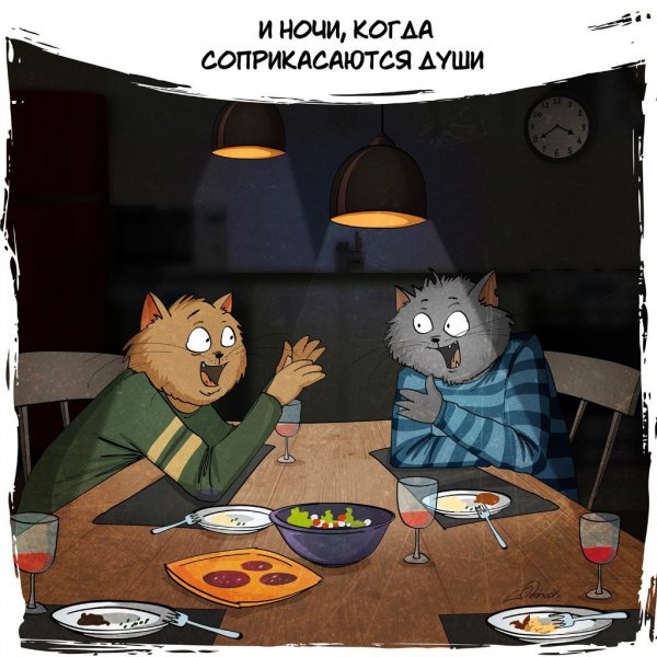 Шутки про вечер