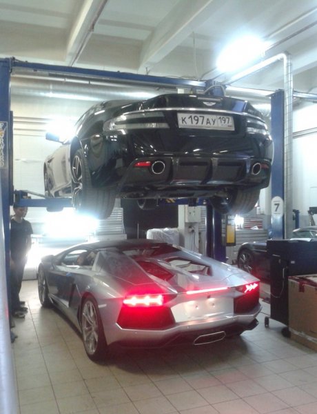 Смешной автосервис