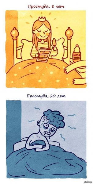 Приколы про простуду