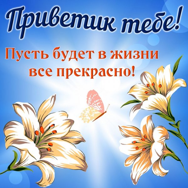 Привет открытки красивые