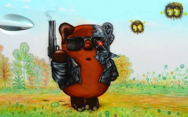 Винни пух киборг