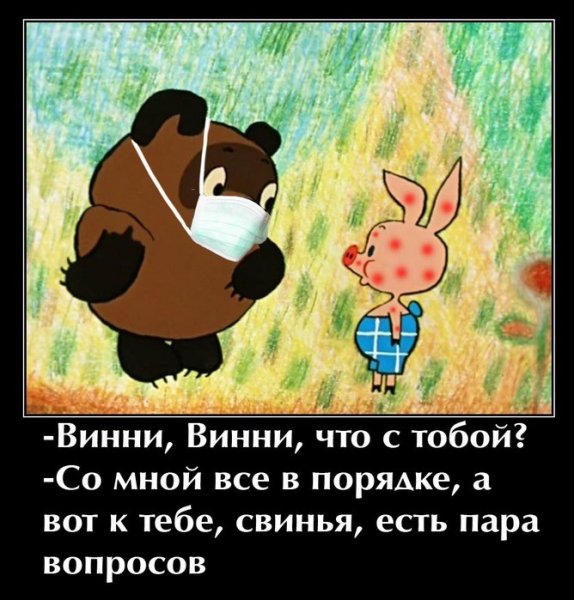 Анекдоты про Винни пуха и пяточка