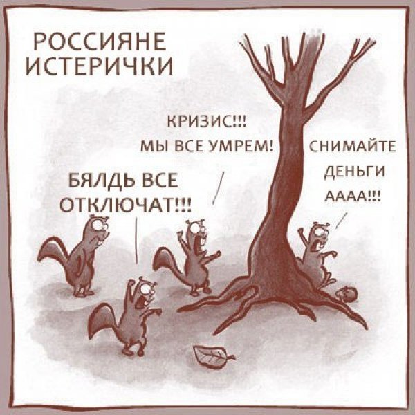 Белки истерички и бобры скептики