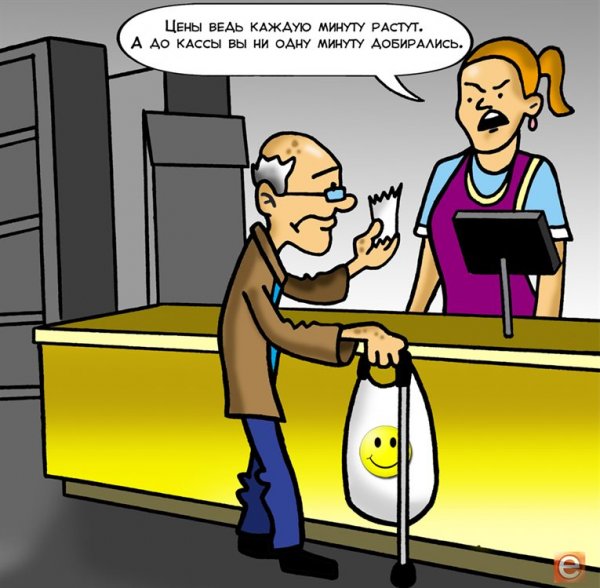Анекдоты про продавцов