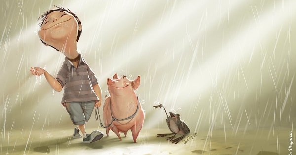 Позитивные рисунки