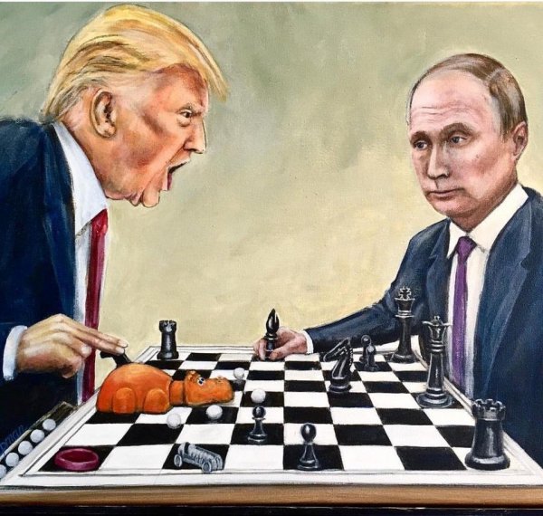 Путин шахматист