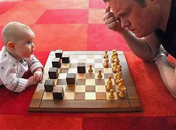 Смешной шахматист