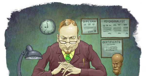 Психолог карикатура