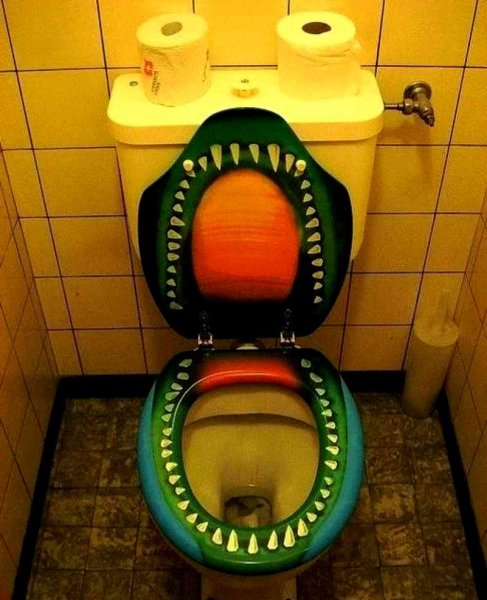 Необычные унитазы