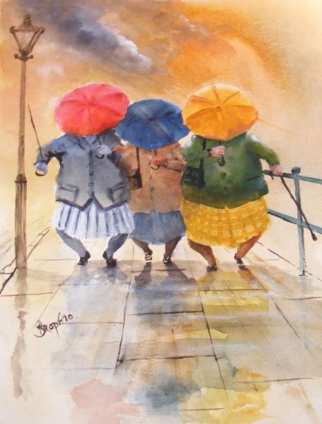 Картины художника des Brophy
