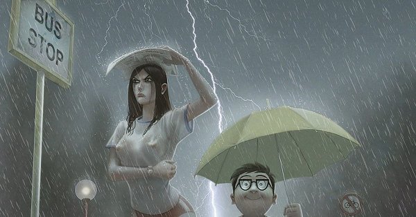Приколы про дождь