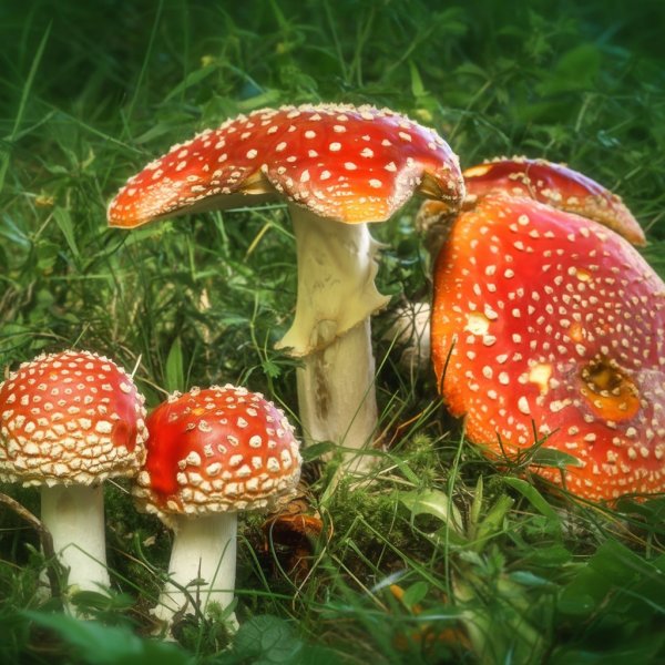 Мухомор пластинчатый