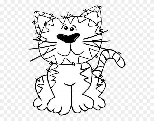 Раскраска кот