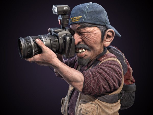 Забавный фотограф