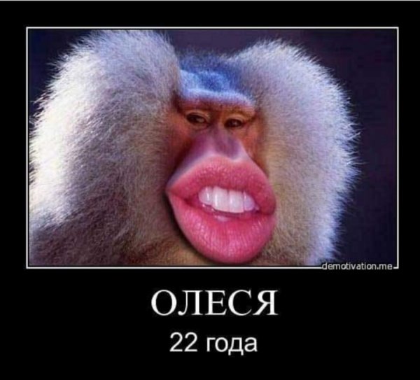 Мартышка с губами