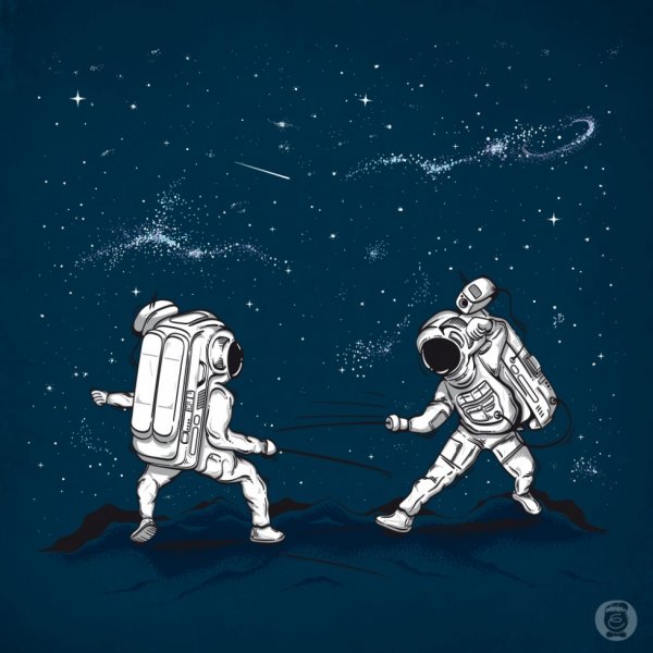 Космонавт арт