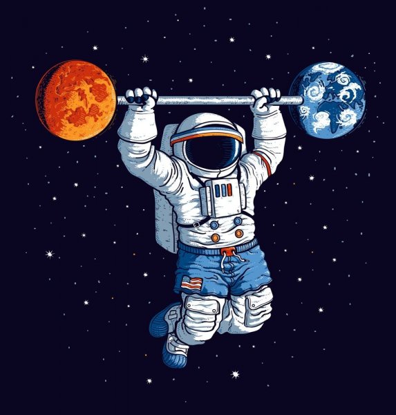 Космонавт тумблер
