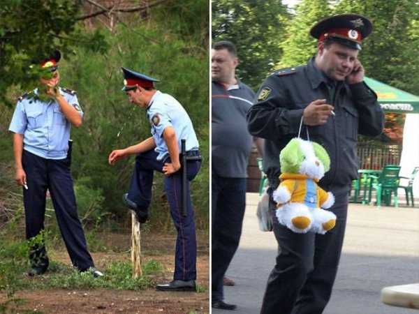 Забавный полицейский