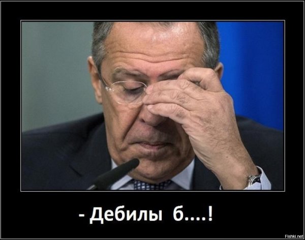Сергей Лавров дебилы б