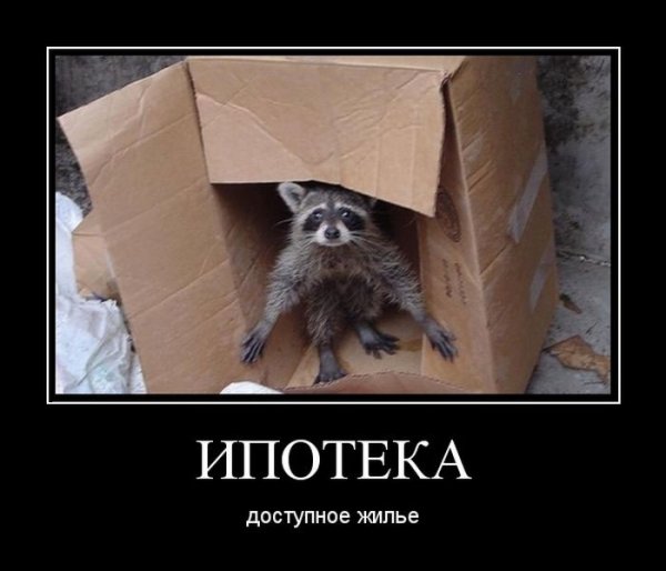 Шутки про ипотеку
