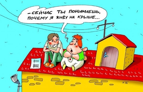 Страховка карикатура