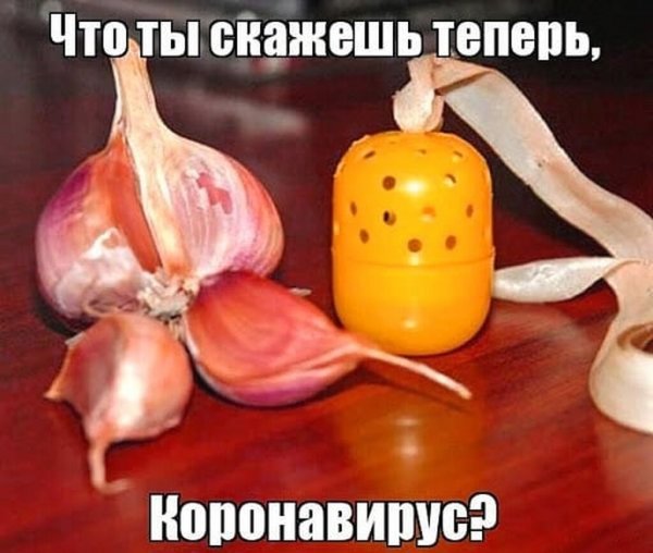 Смешной чеснок