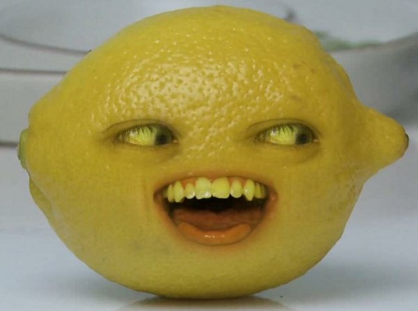 Смешной лимон
