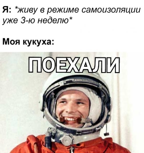 Юрий Гагарин мемы