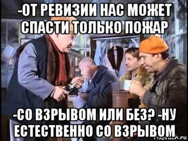 Анекдот про ревизию