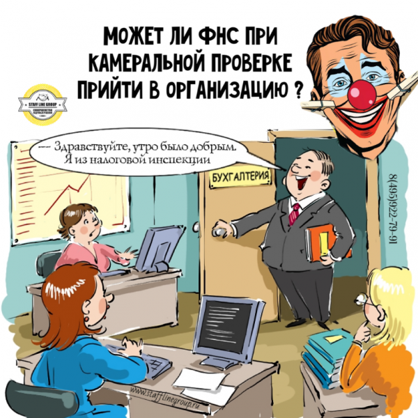 Ревизия карикатура