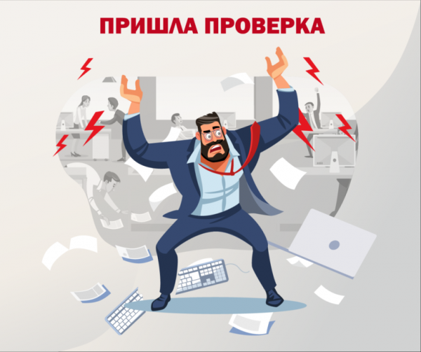 Налоговая проверка карикатура
