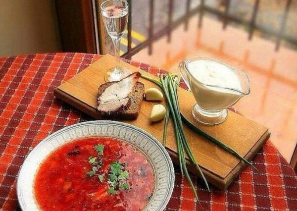 Открытки вкусного борща