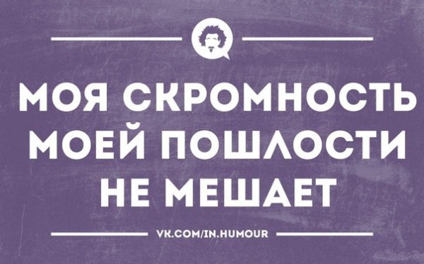 Скромность прикол